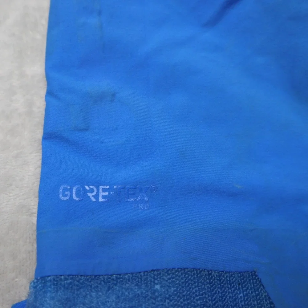 North Face Jacket Men Small Blue Free Thinker Steep Series GoreTex Outdoor READ